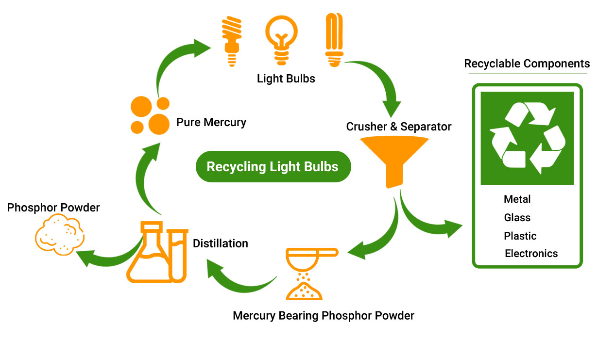 Bulb Recycling Process