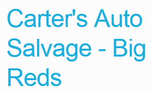 Carter's Auto Salvage 